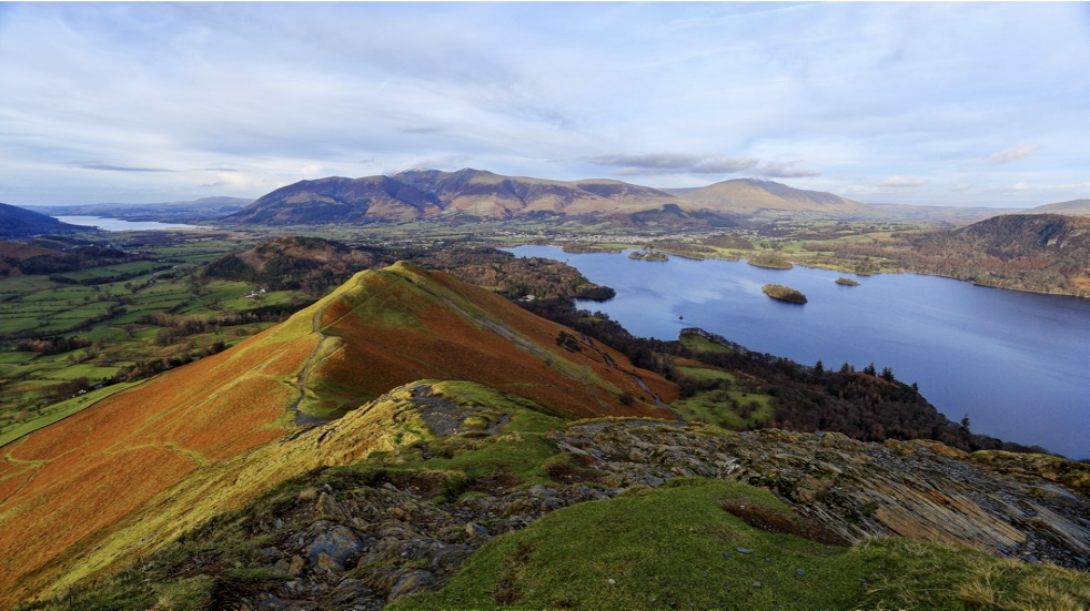 View from Catbells Cumbria